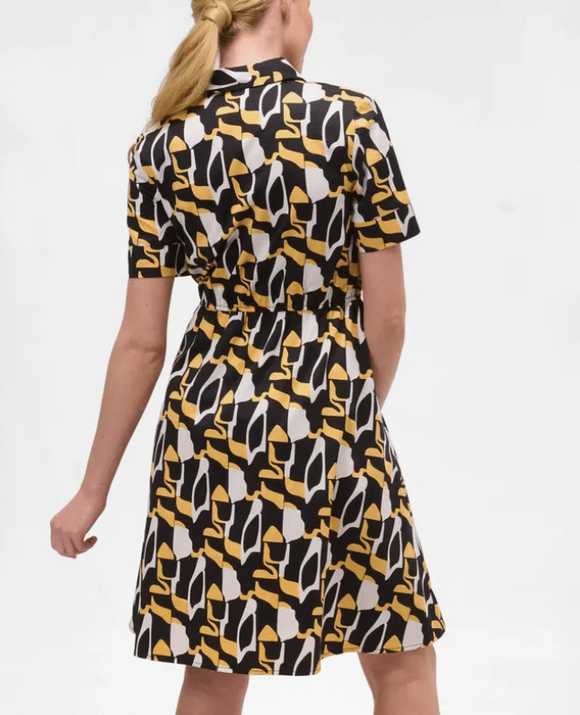 Rochie cămașă Orsay Galben-Negru - kurtmann