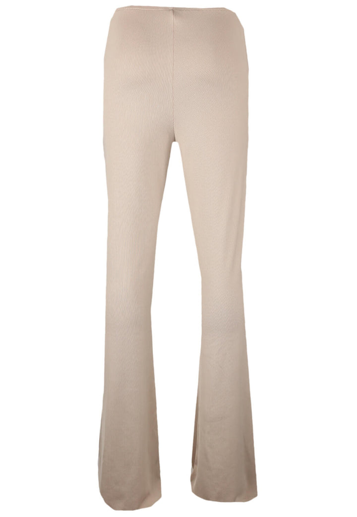 Pantaloni Bershka Emily Light Beige - kurtmann