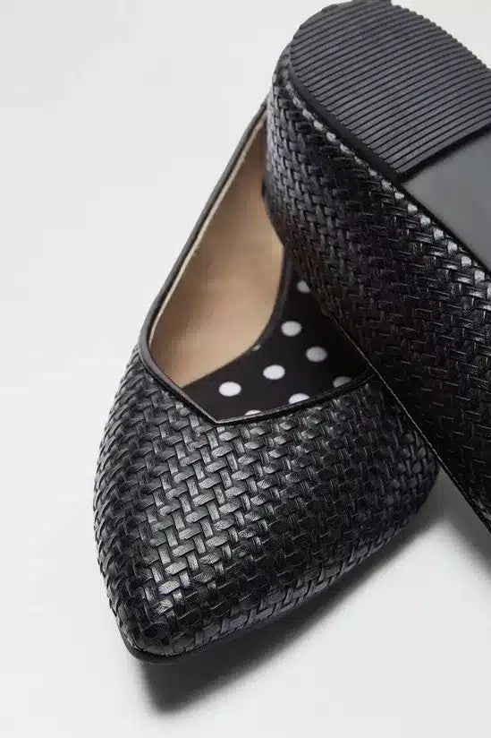 Balerini Dorothy Perkins Pleat Black - kurtmann