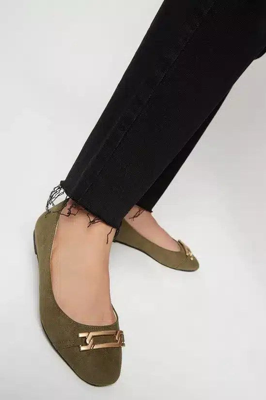 Balerini Dorothy Perkins Pumps Olive Pinch - kurtmann