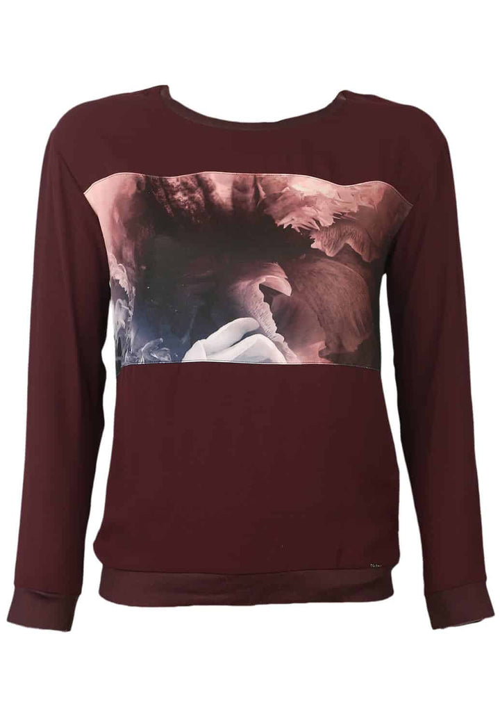 Bluza Salsa Janet Dark Purple - kurtmann