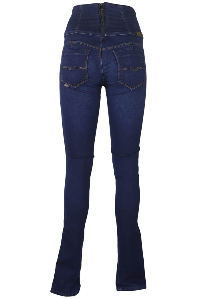 Pantaloni Salsa Eva Dark Blue - kurtmann