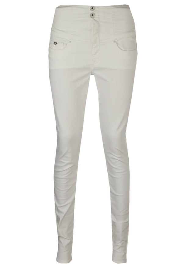 Pantaloni Salsa Erika White - kurtmann