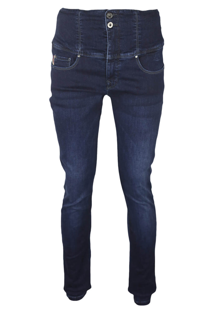 Pantaloni Salsa Audrey Dark Blue - kurtmann