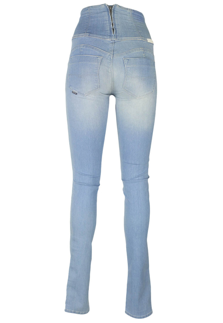 Pantaloni Salsa Melissa Light Blue - kurtmann