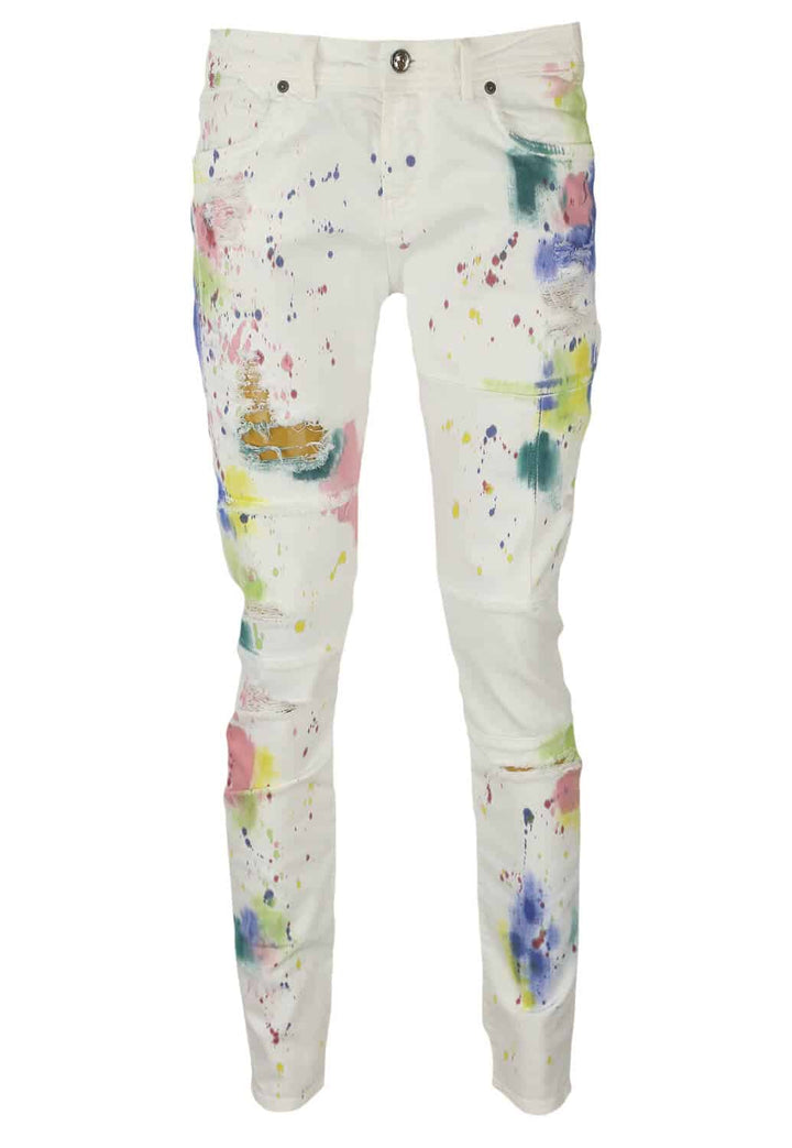 Pantaloni Salsa Mary White - kurtmann