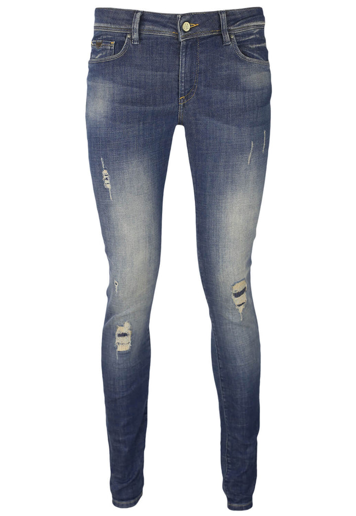 Pantaloni Salsa Whitney Blue - kurtmann