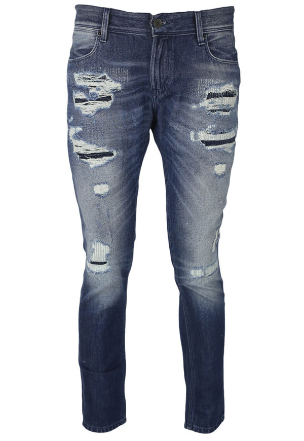 Pantaloni Salsa Karin Dark Blue - kurtmann