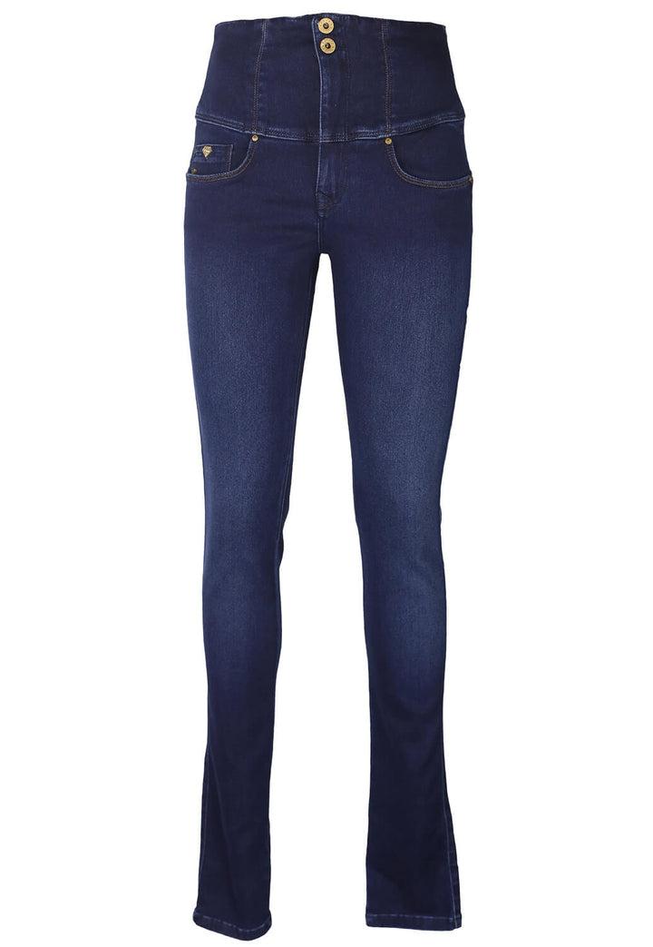 Pantaloni Salsa Sharon Dark Blue - kurtmann