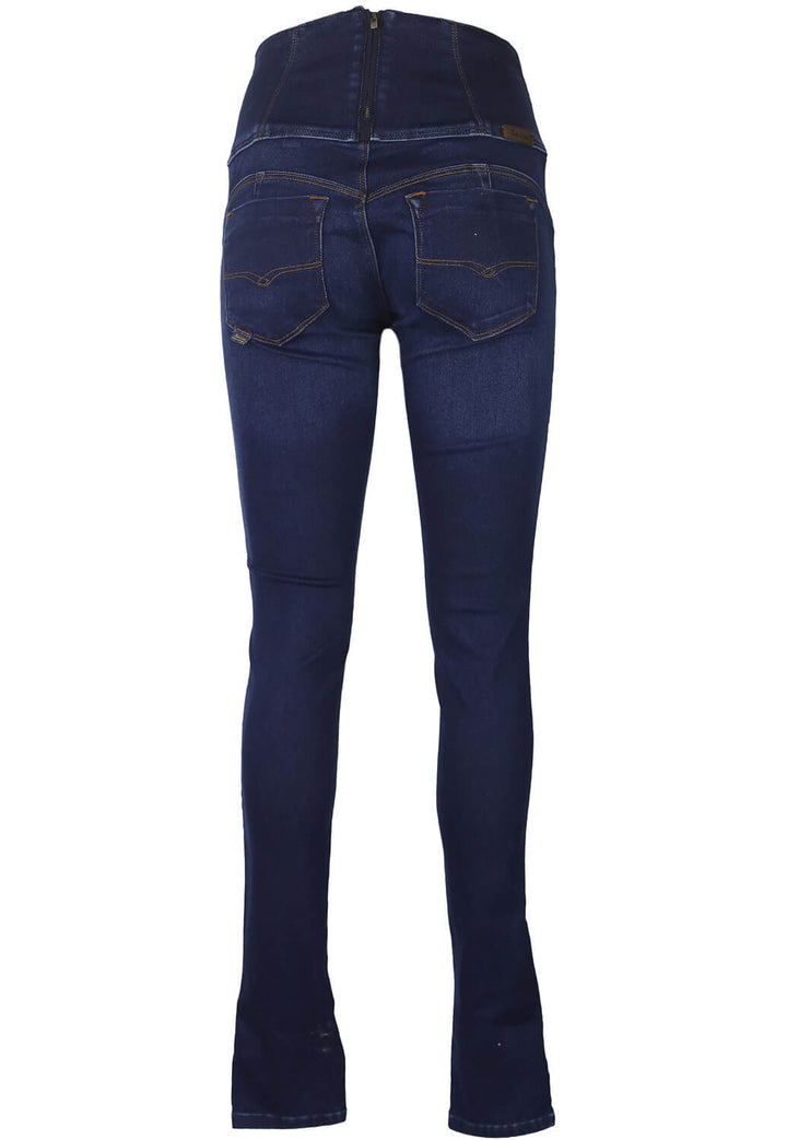 Pantaloni Salsa Sharon Dark Blue - kurtmann