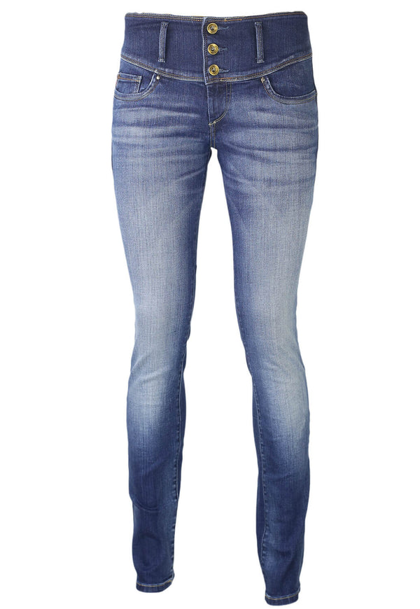 Pantaloni Salsa Mary Blue - kurtmann
