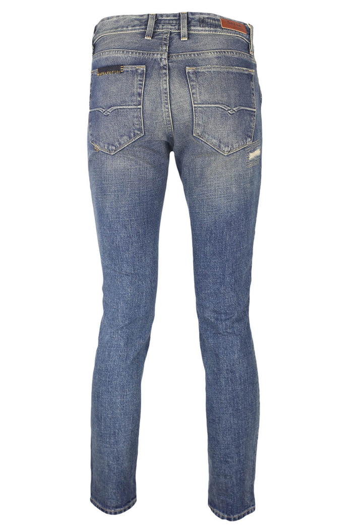 Pantaloni Salsa Mona Dark Blue - kurtmann