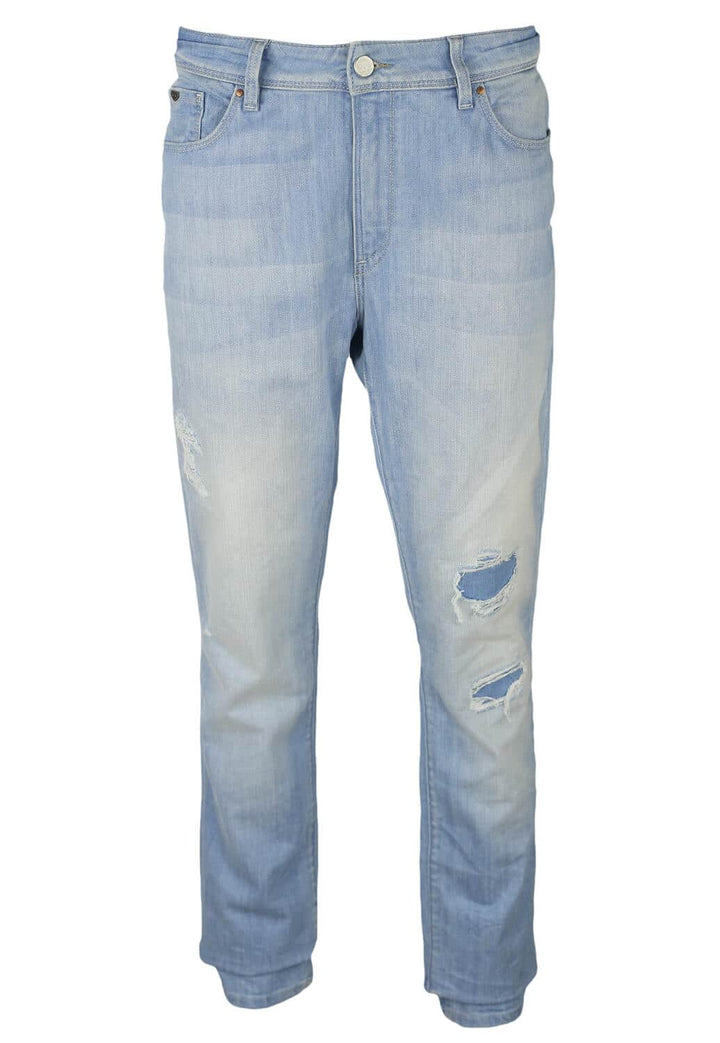 Pantaloni Salsa Ivy Light Blue - kurtmann