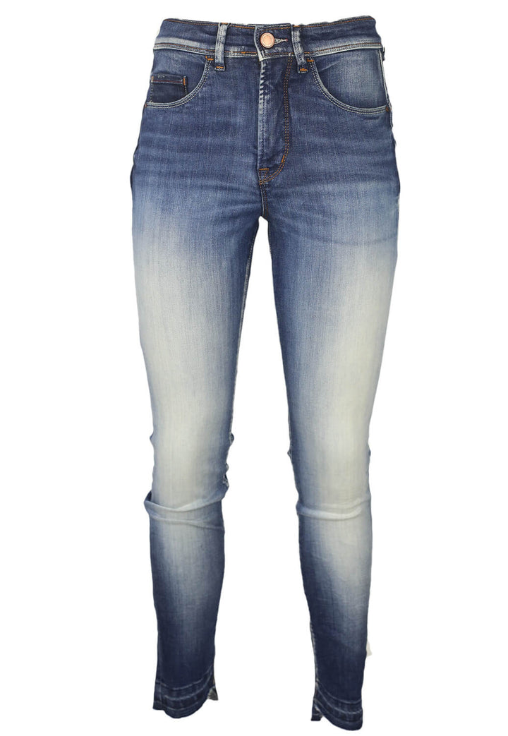 Pantaloni Salsa Evelyn Dark Blue - kurtmann