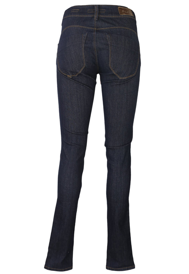 Pantaloni Salsa Ivy Dark Blue - kurtmann