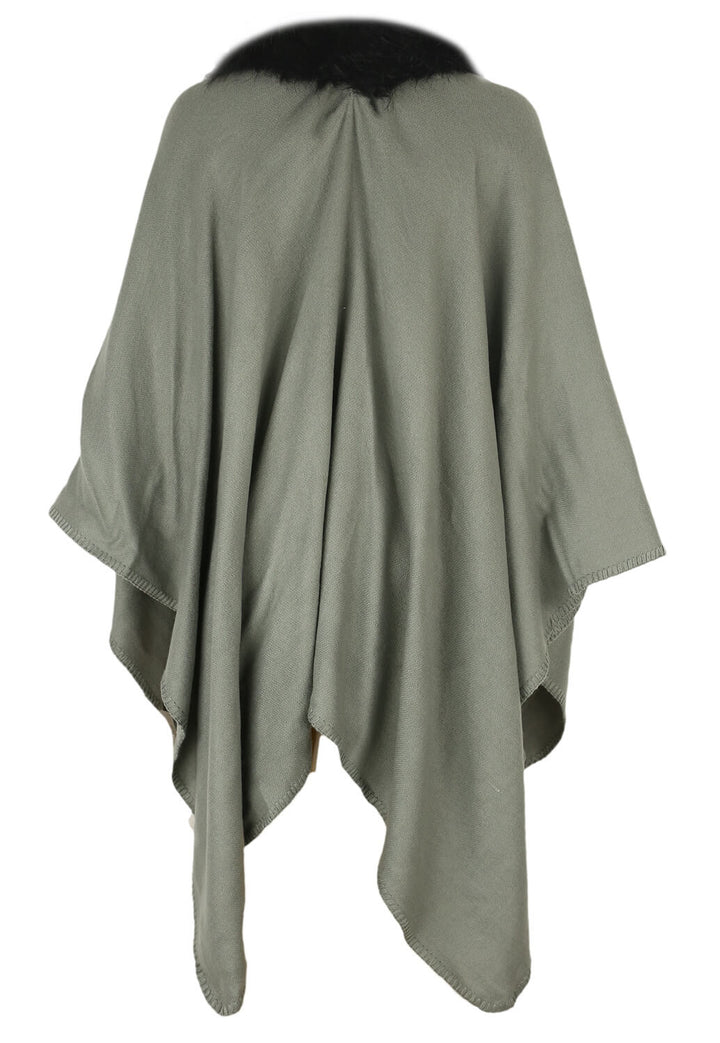 Poncho Salsa Kelly Grey - kurtmann