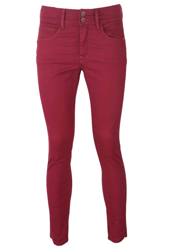 Pantaloni Salsa Rebecca Dark Purple - kurtmann