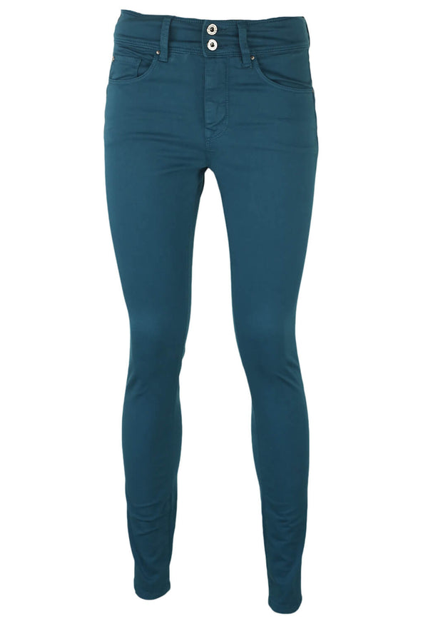 Pantaloni Salsa Debbie Turquoise - kurtmann