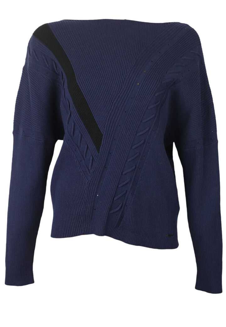 Bluza Salsa Ramona Dark Blue - kurtmann