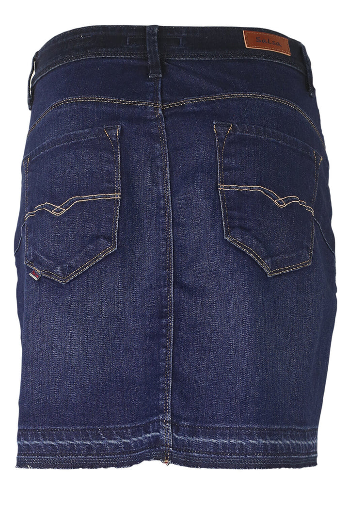 Fuste Salsa Yasmin Dark Blue - kurtmann