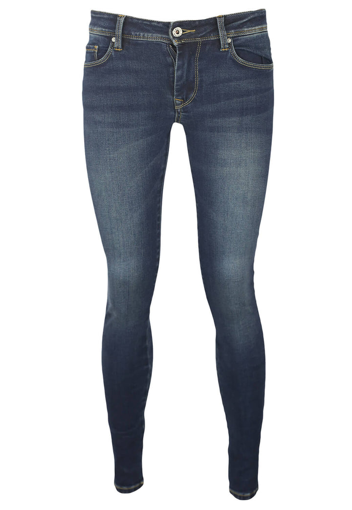 Pantaloni Salsa Abbie Dark Blue - kurtmann