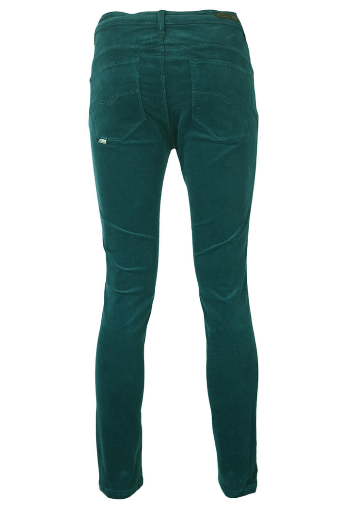 Pantaloni Salsa Anya Dark Green - kurtmann