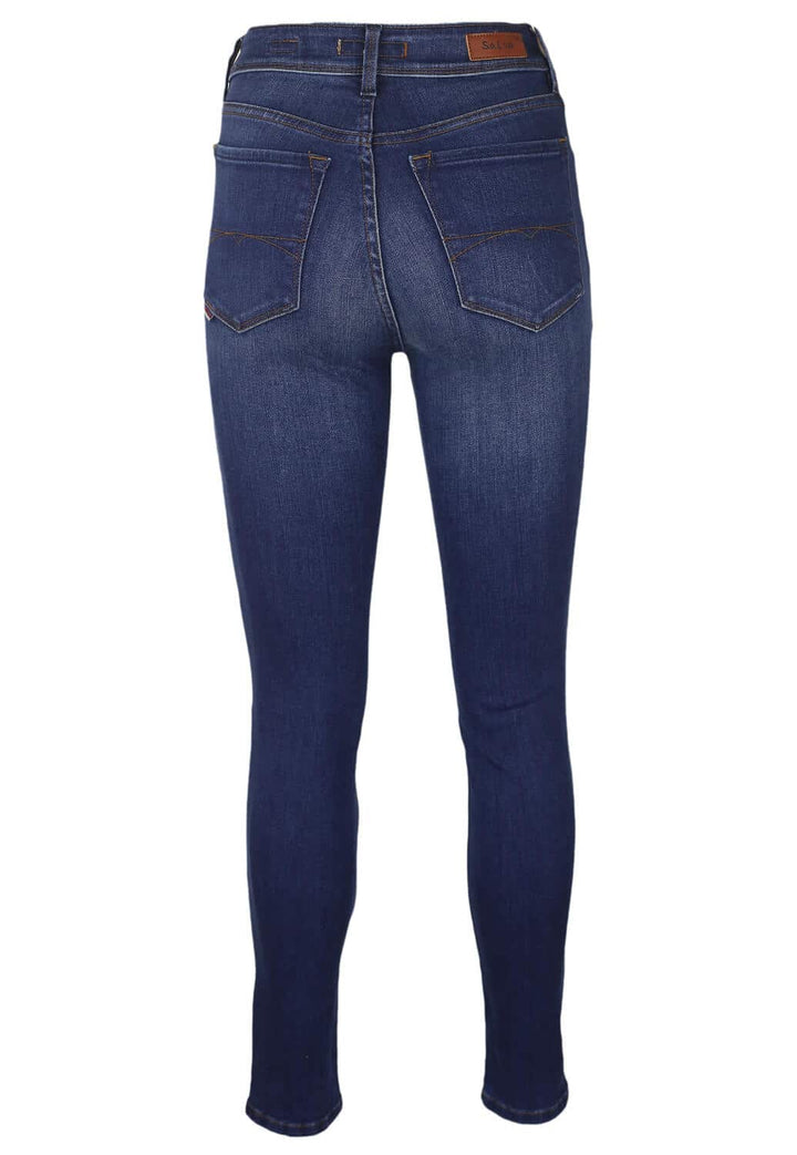 Pantaloni Salsa Nadia Dark Blue - kurtmann