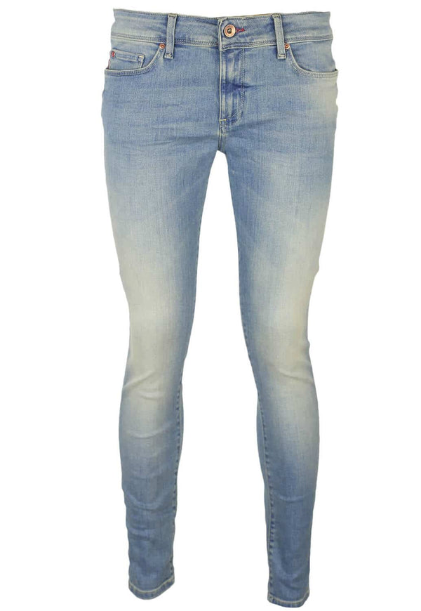 Pantaloni Salsa Rita Light Blue - kurtmann