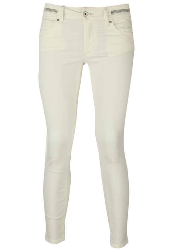 Pantaloni Salsa Dory White - kurtmann