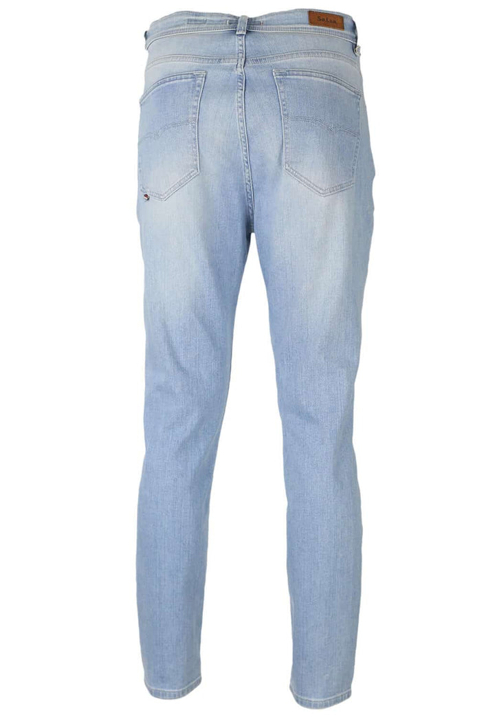Pantaloni Salsa Laura Light Blue - kurtmann