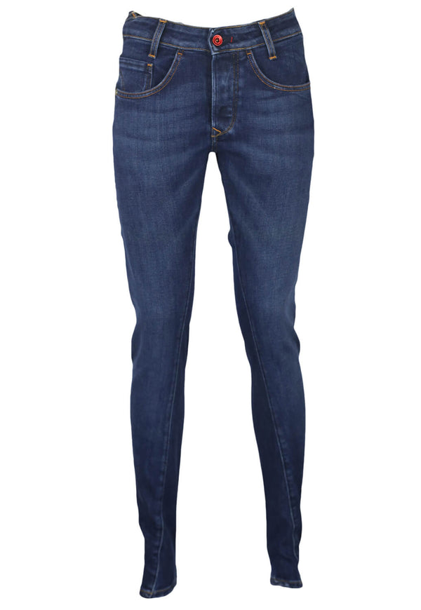 Pantaloni Salsa Serena Dark Blue - kurtmann