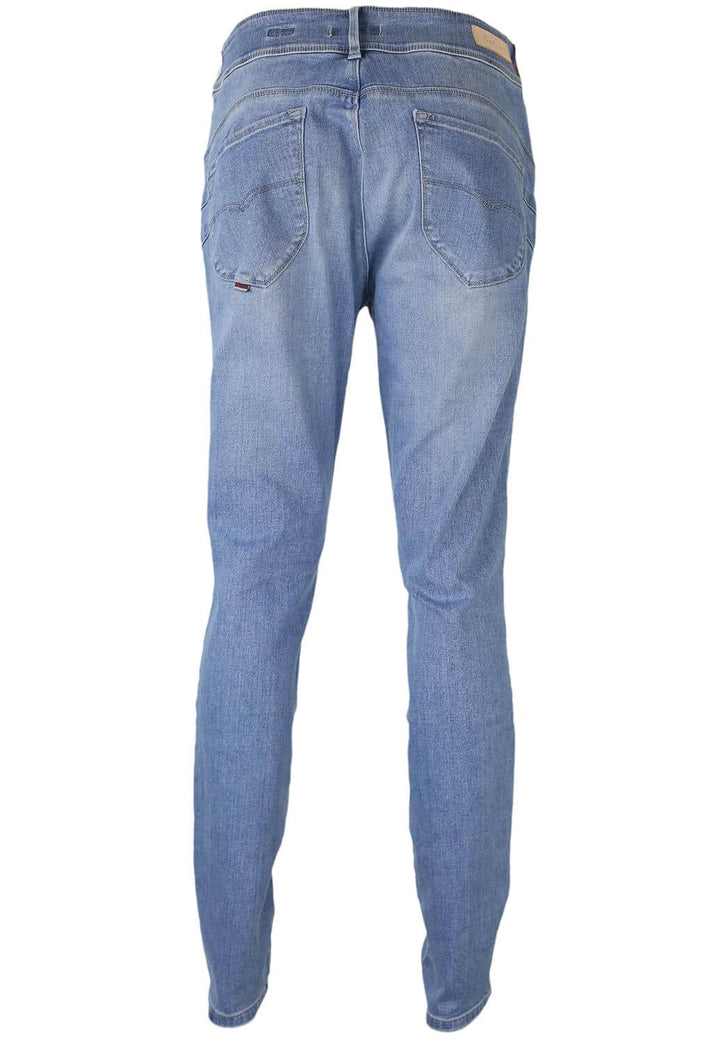 Pantaloni Salsa Audrey Light Blue - kurtmann