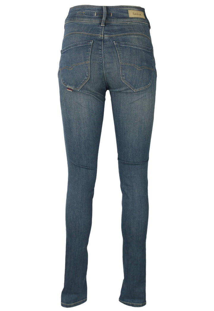 Pantaloni Salsa Serena Light Blue - kurtmann