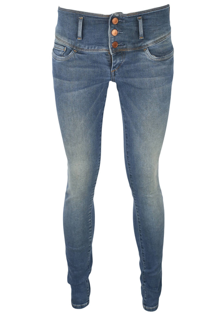 Pantaloni Salsa Stephany Blue - kurtmann