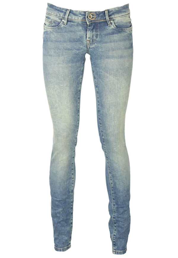 Pantaloni Salsa Natalie Light Blue - kurtmann