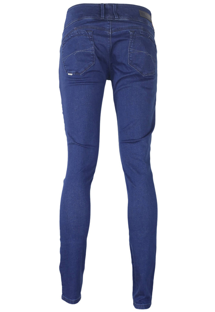Pantaloni Salsa Evelyn Dark Blue - kurtmann