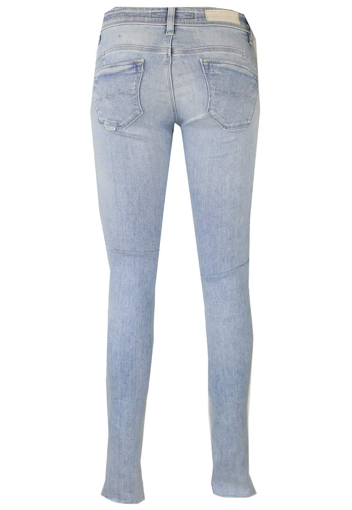 Pantaloni Salsa Nadine Light Blue - kurtmann