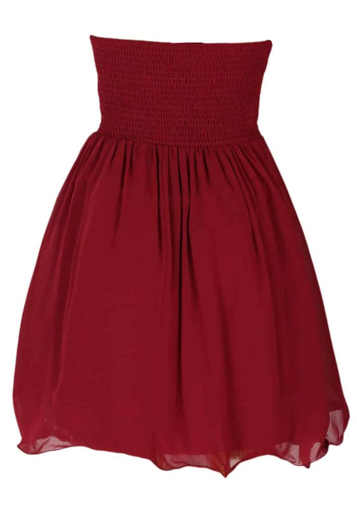 Rochii Little Mistress Melanie Dark Red - kurtmann