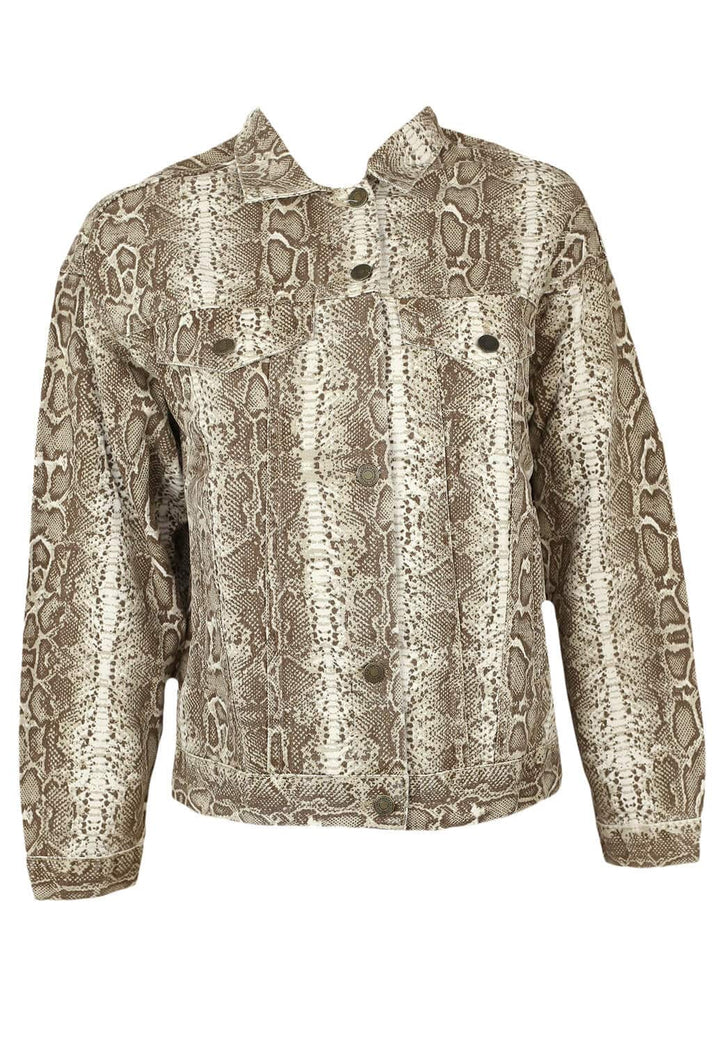 Jacheta Pull and Bear Snake Print - kurtmann