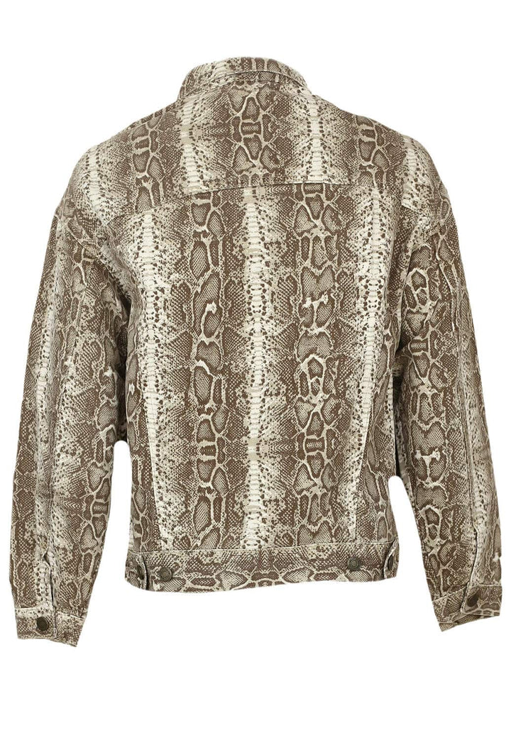 Jacheta Pull and Bear Snake Print - kurtmann