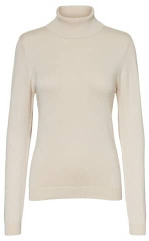 Bluza Vero Moda Rollneck Cream - kurtmann