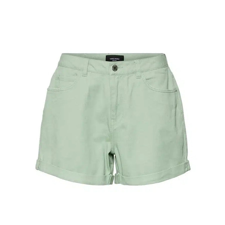 Pantaloni Scurti Vero Moda Curve Green - kurtmann