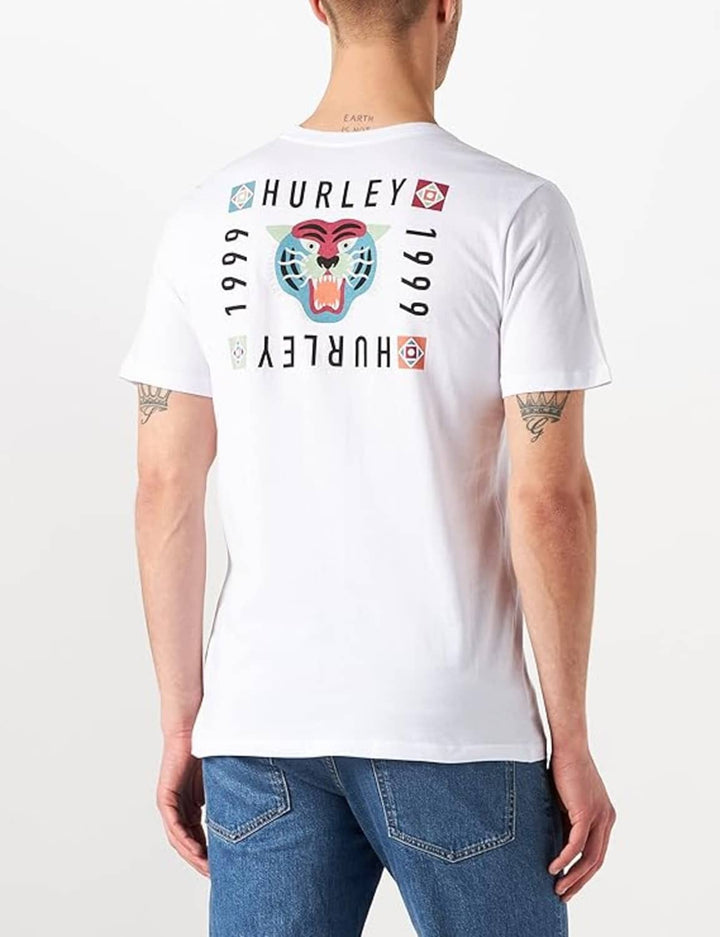 Tricou Hurley Bengal White - kurtmann