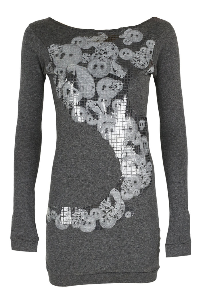Rochie Cookies Francesca Dark Grey - kurtmann