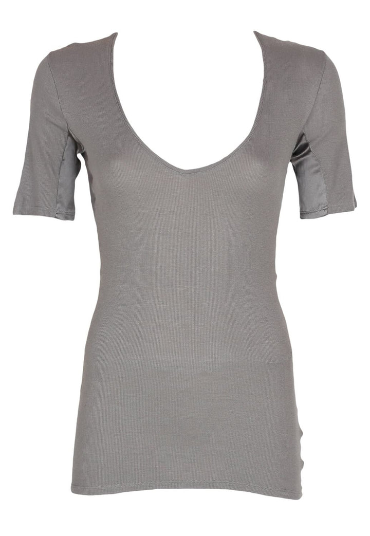 Tricou Guya/Made for Loving Carrie Dark Grey - kurtmann