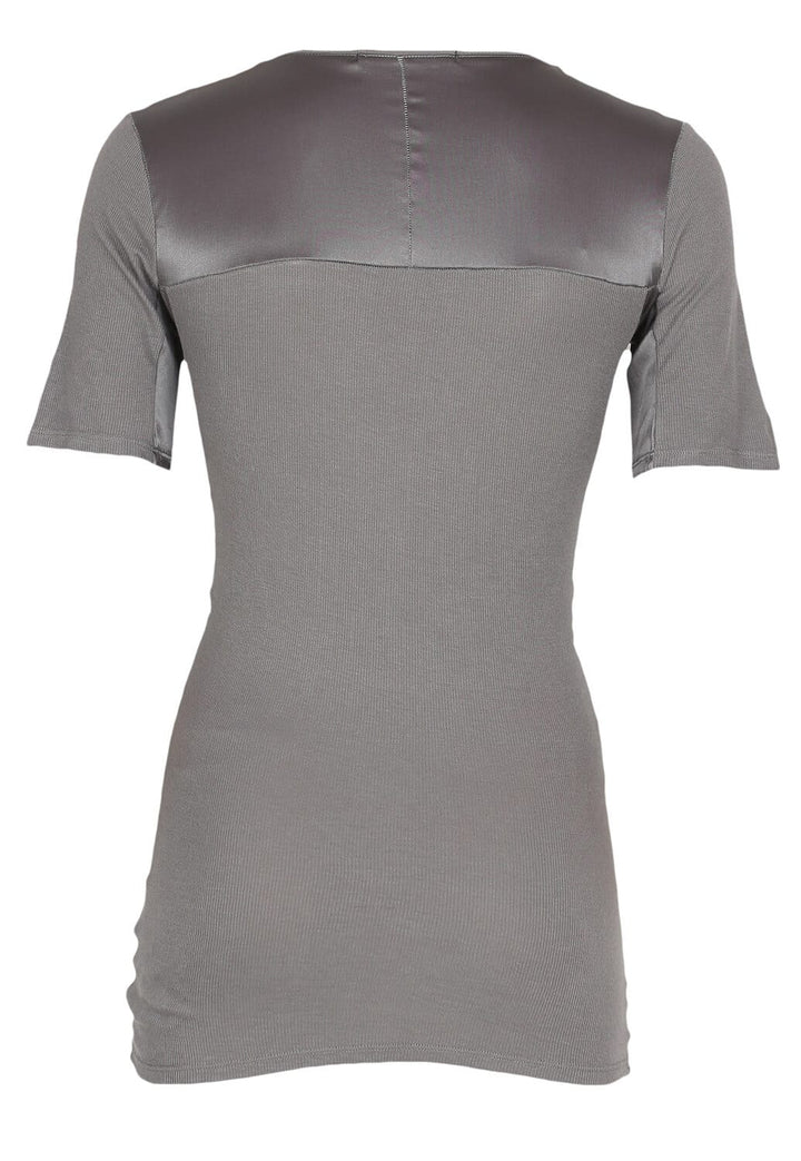 Tricou Guya/Made for Loving Carrie Dark Grey - kurtmann