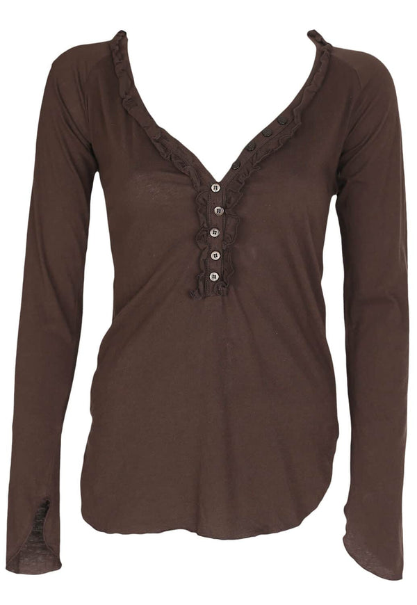 Bluza Made For Loving/Primo Emporio Anette Dark Brown - kurtmann