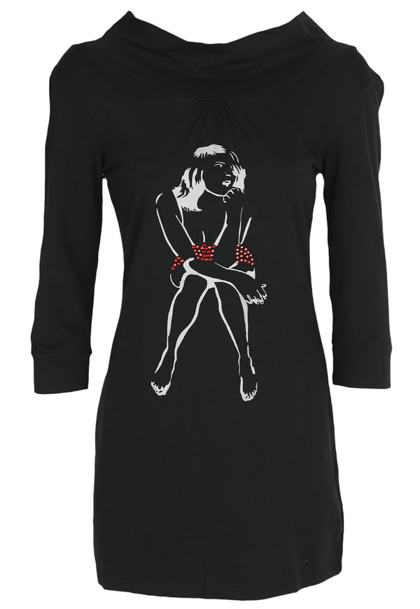 Bluza Made For Loving Melissa Black - kurtmann