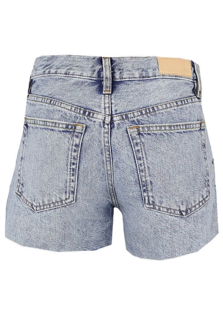 Pantaloni Scurti Mango Naomi Light Blue - kurtmann