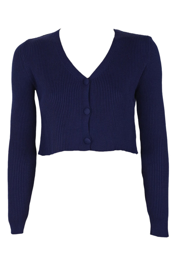 Bluze Trendyol Rebecca Dark Blue - kurtmann